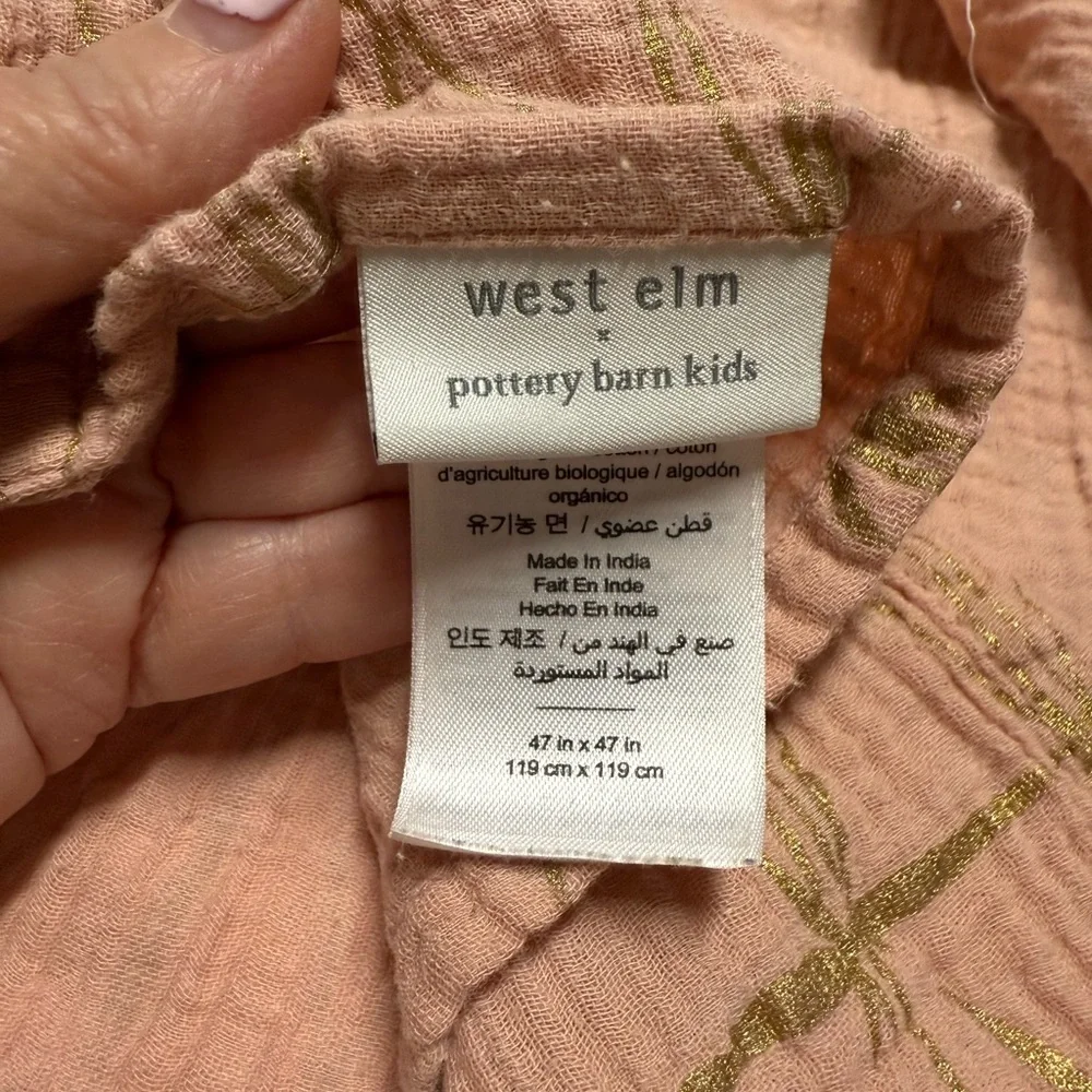 West Elm X Pottery Barn Kids Blanket